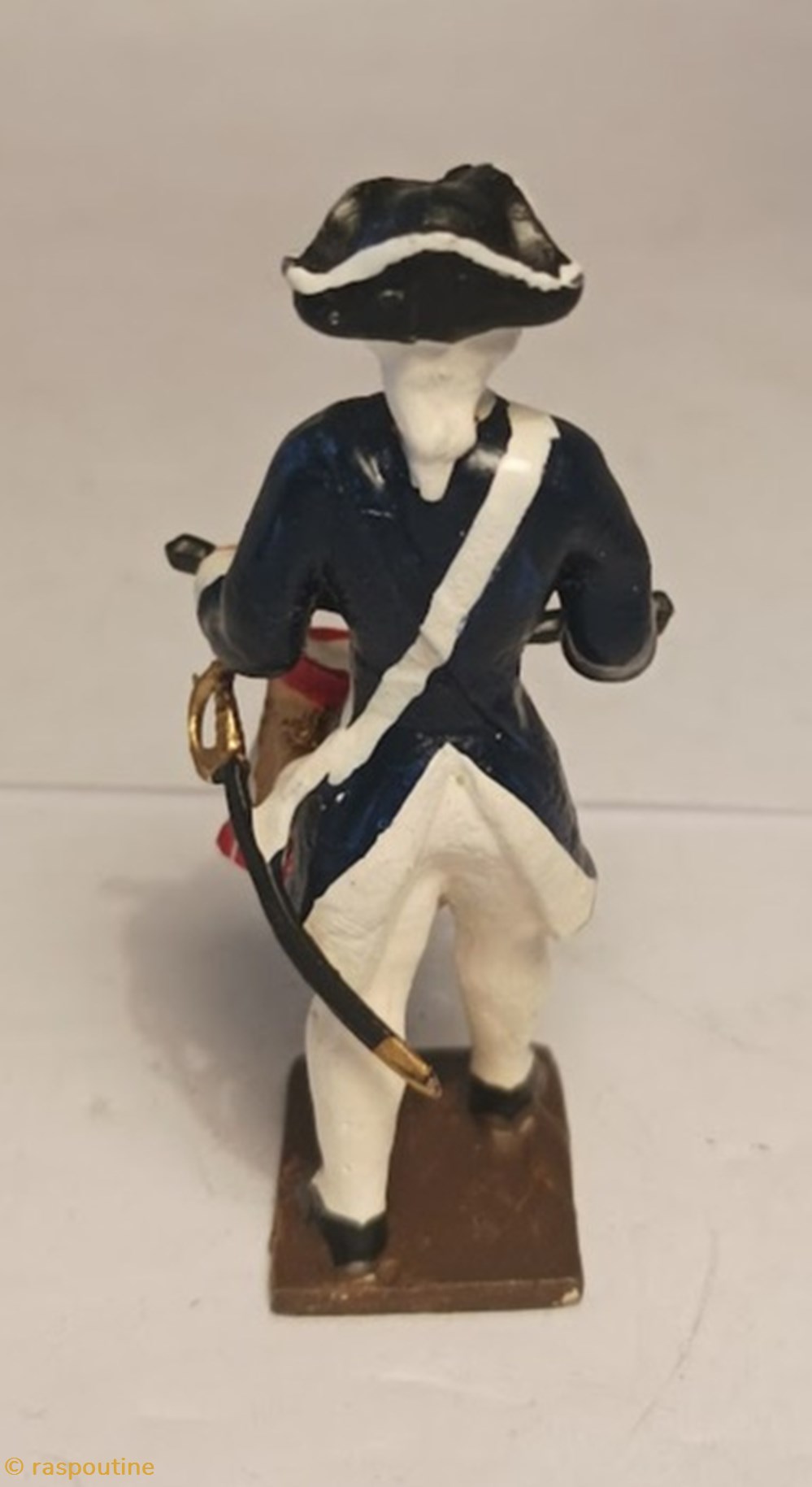Tambour de l'état nlle angleterre 3 figurines historique guerre civile americaine tambour de etat nlle angleterre