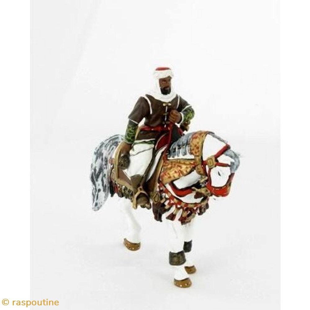 Le sultan kurde Saladin au IXème siècle... figurines historiques moyen age le sultan kurde saladin au ixeme siecle