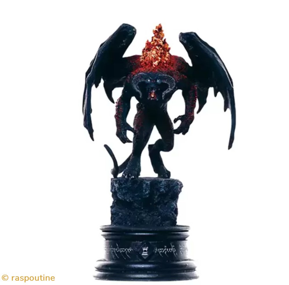 figurines jeux de plateaux seigneur des anneaux balrog tour noire