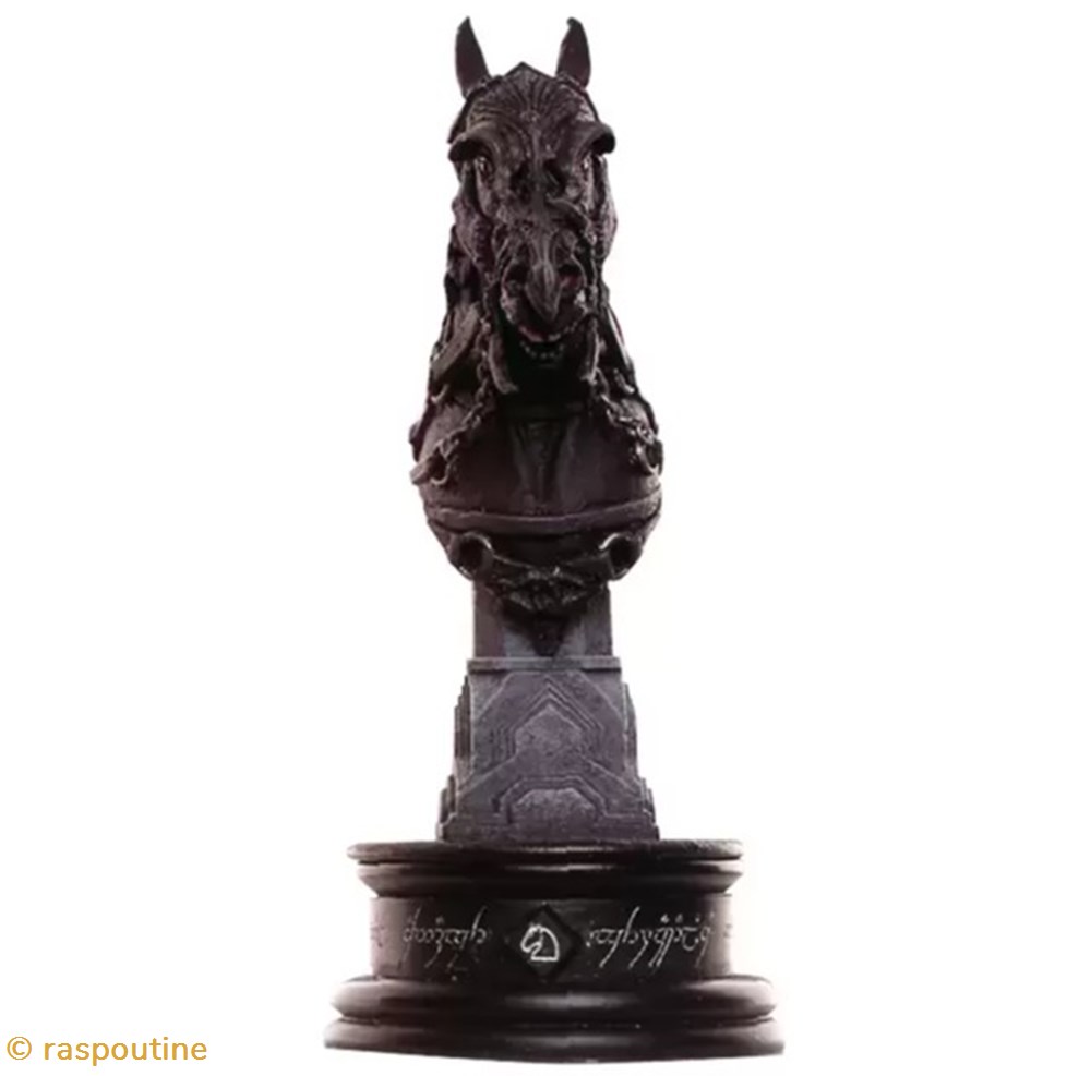 Cheval d'un Spectre (Cavalier Noir) figurines jeux de plateaux seigneur des anneaux cheval un spectre cavalier noir