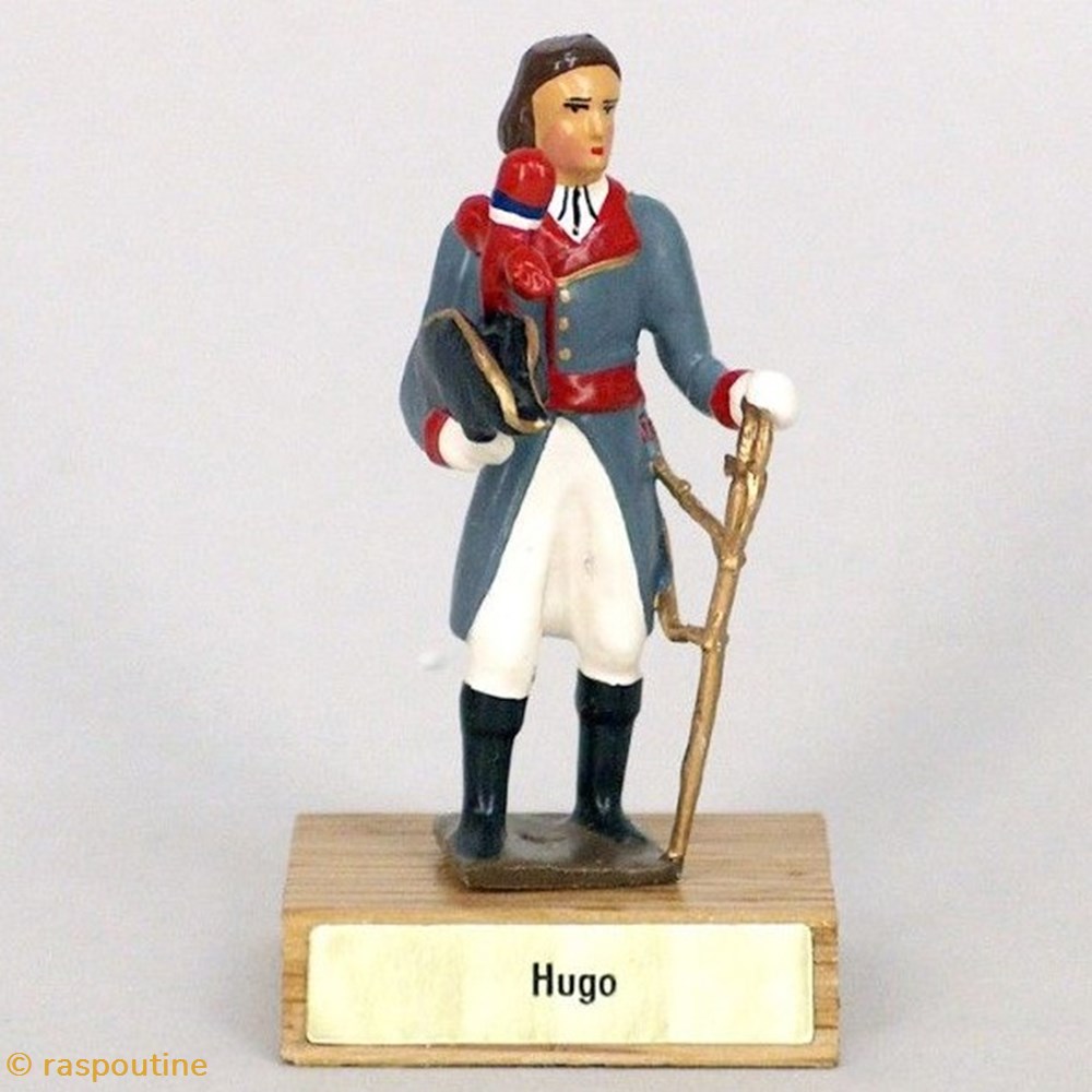 Général Hugo sur socle bois figurines historique epoque napoleonienne general hugo sur socle bois