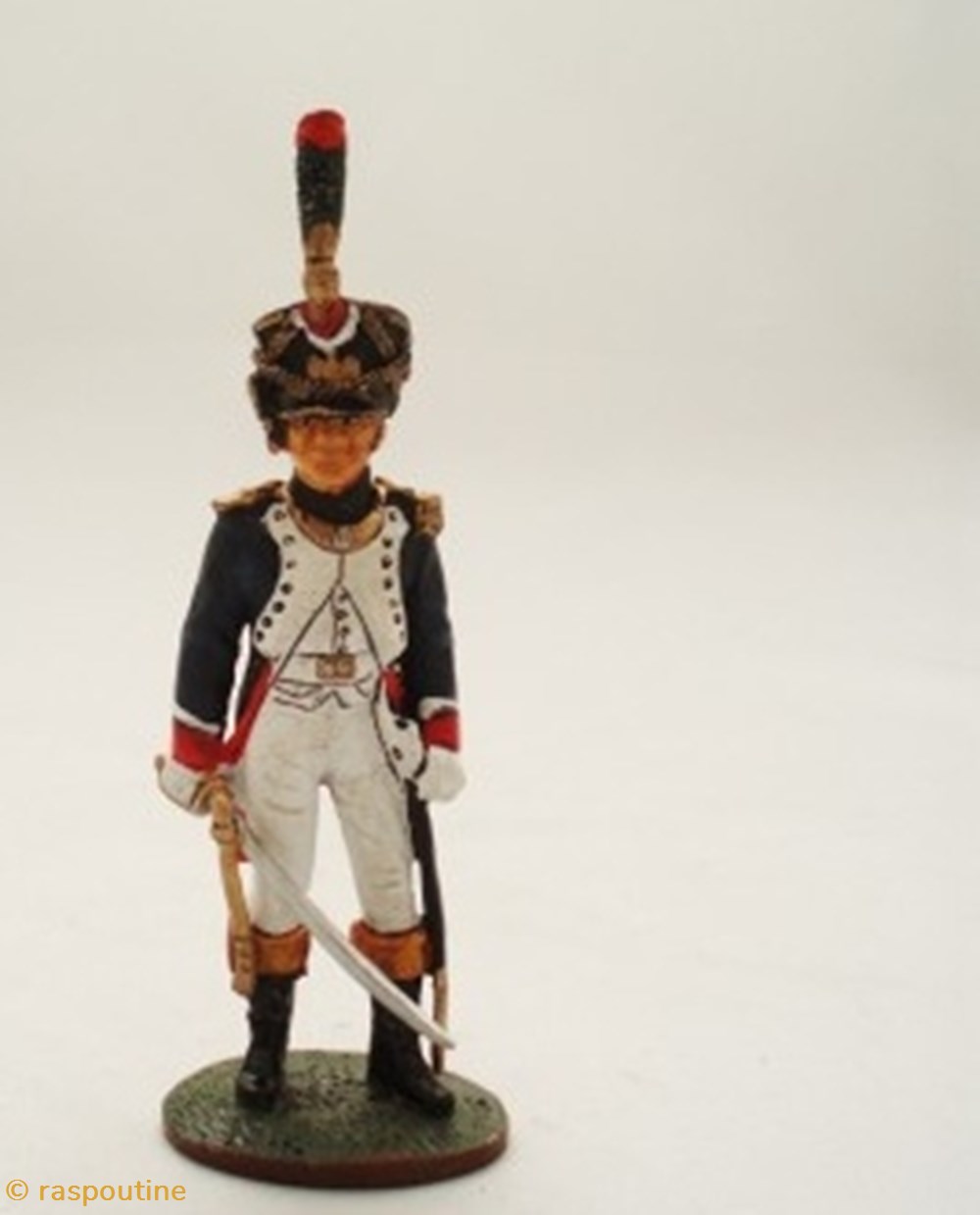 Officier Tirailleur Chasseur Jeune Garde 1810 figurines historiques epoque napoleonienne officier tirailleur chasseur jeune garde 1810