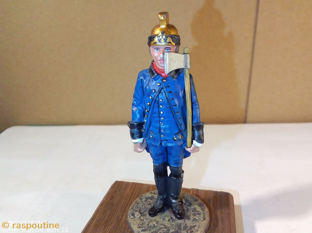 figurines autres garde pompe paris 1786
