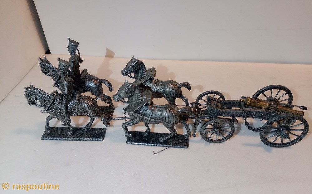 figurines historique epoque napoleonienne le train artillerie