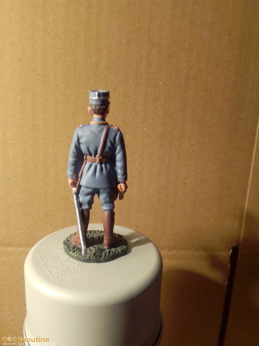 Officier Roumain 1916 figurines historiques premiere guerre mondiale officier roumain 1916