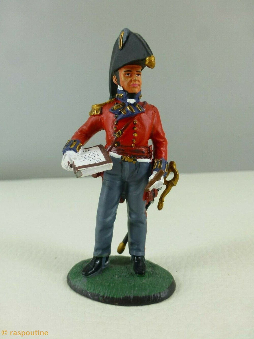 figurines historiques epoque napoleonienne officier royal du genie 1813