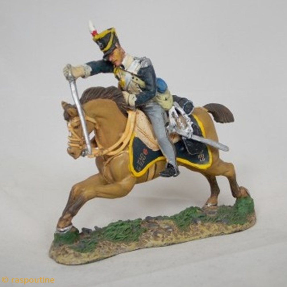 Homme de troupe 13e Dragons G.-B. 1811 figurines historiques epoque napoleonienne homme de troupe 13e dragons g b 1811