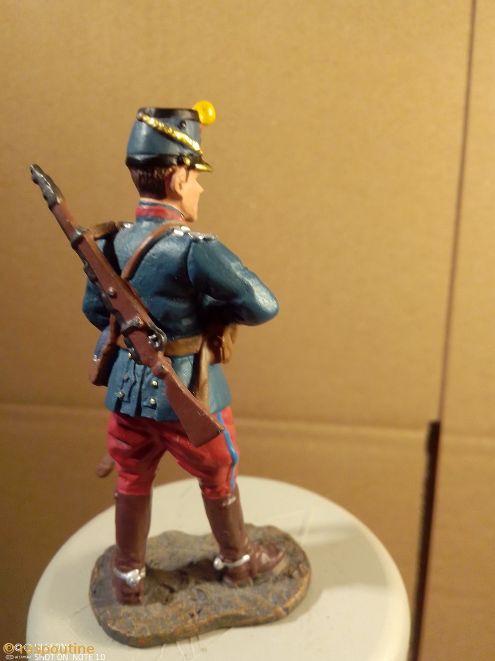 Chasseur Français 1914 figurines historiques premiere guerre mondiale chasseur francais 1914
