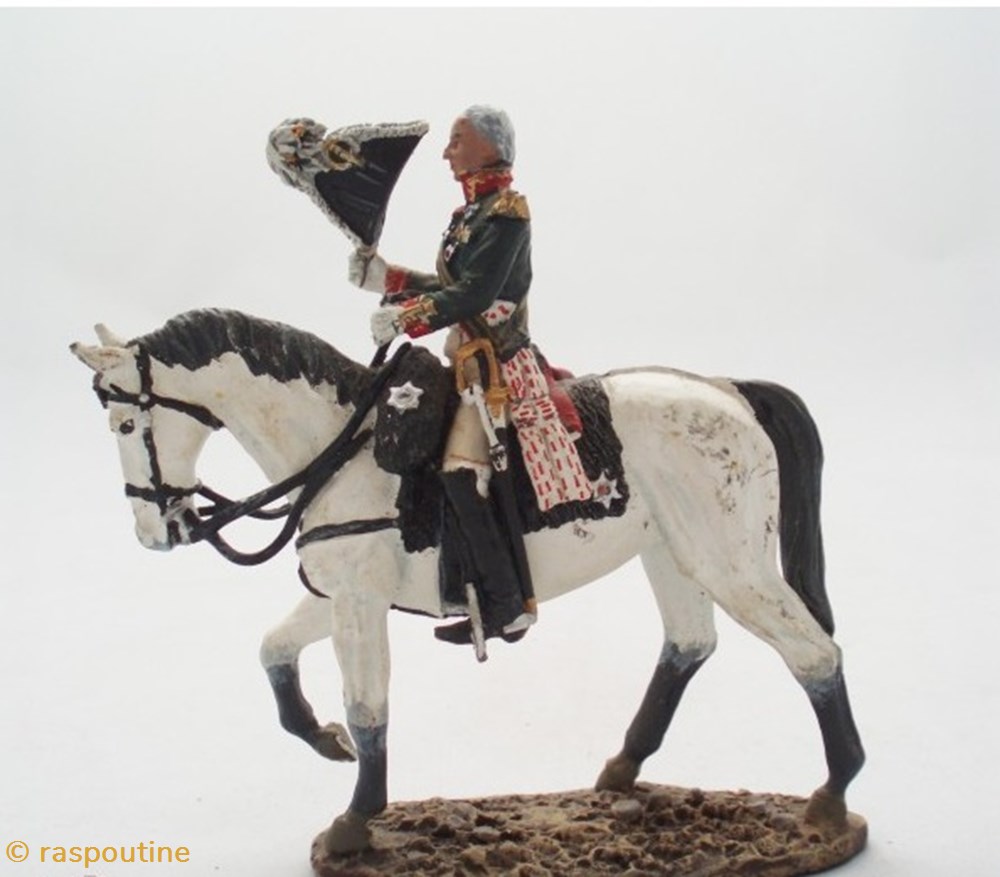 Feld-maréchal Koutouzov Russie 1812 figurines historiques epoque napoleonienne feld marechal koutouzov russie 1812
