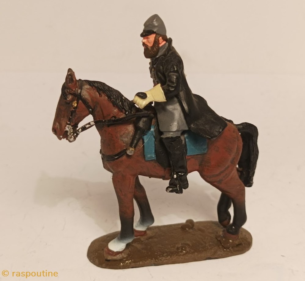 Confederate Lieutenant Général Thomas J. « Stonewall » Jackson 4 figurines historique guerre civile americaine confederate lieutenant general thomas j stonewall jackson