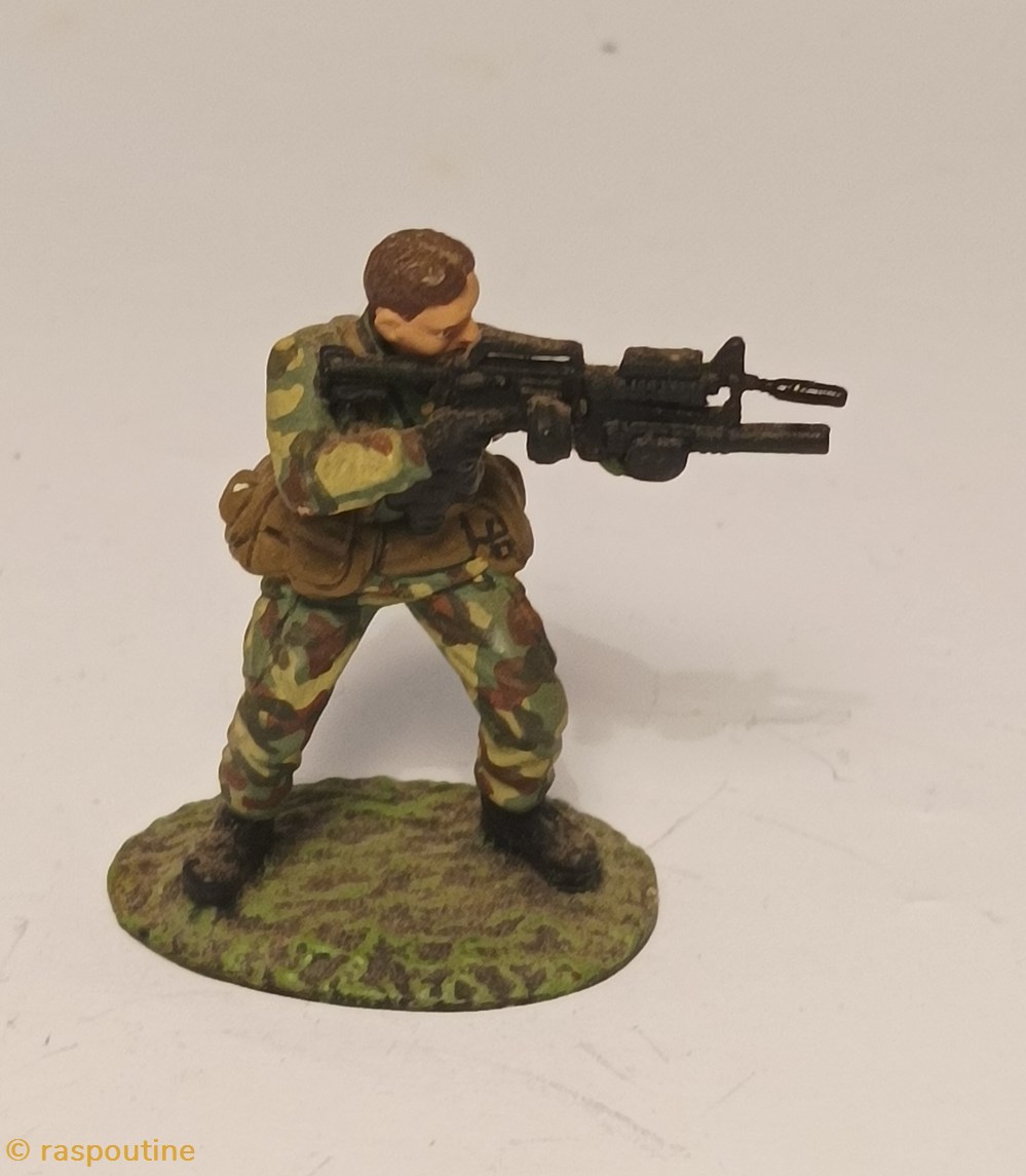 Commando Marine France - 1991 figurines historique apres guerre commando marine france 1991