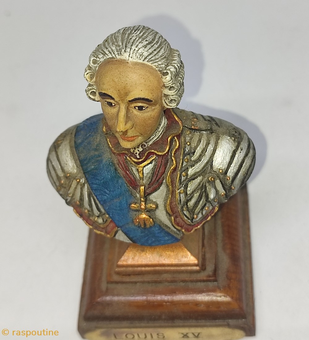Louis XV 5 figurines historique louis xv