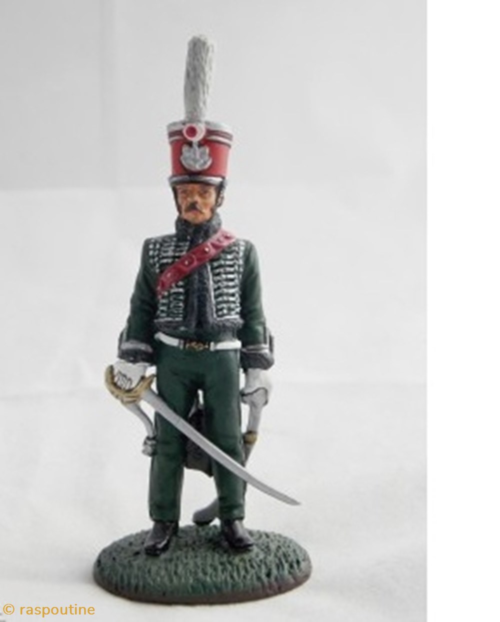 Officier de Cavalerie de la Garde 1814 figurines historiques epoque napoleonienne officier de cavalerie de la garde 1814