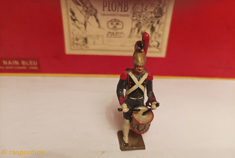 Tambour du génie de la garde (1812) figurines historique epoque napoleonienne tambour du genie de la garde 1812