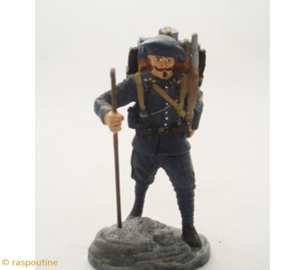 figurines historiques premiere guerre mondiale chasseur alpin francais de 1914