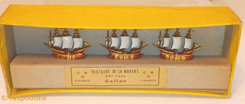 Galion XVI Emme siècle figurines galion xvi emme siecle