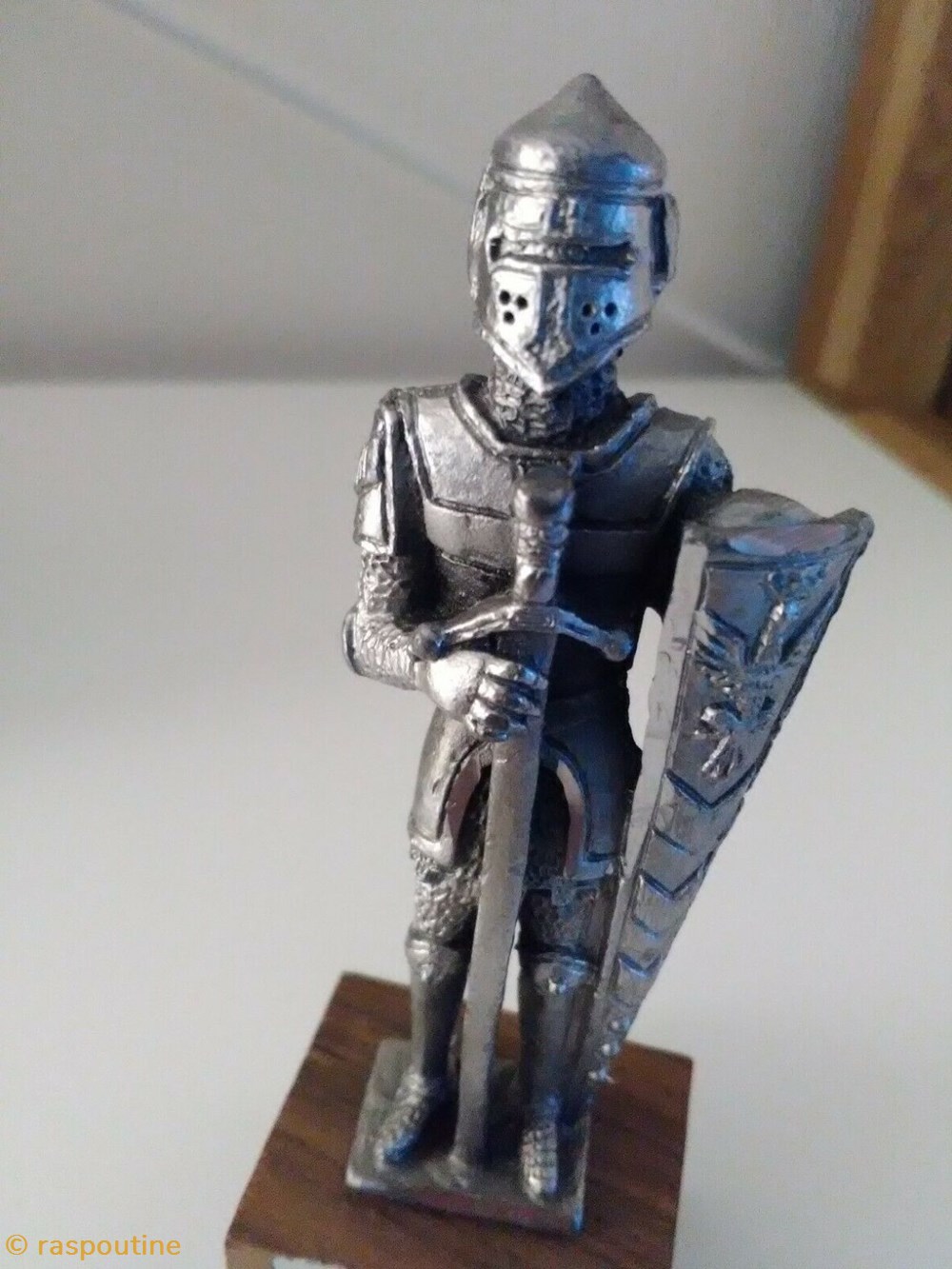 Chevalier 2 figurines historiques chevalier
