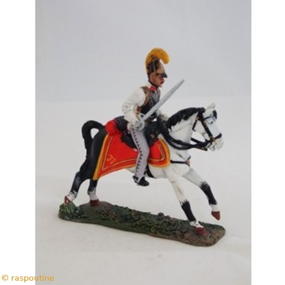 Cuirassier Autrichien à Wagram 1809 figurines historiques epoque napoleonienne cuirassier autrichien a wagram 1809