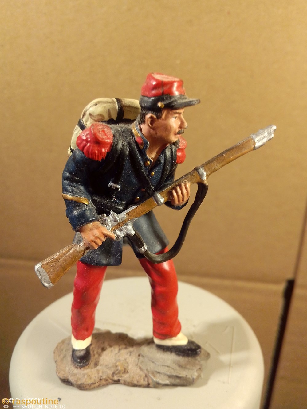 Sergent de Grenadier 2e RE 1859 figurines historiques legion etrangere sergent de grenadier 2e re 1859