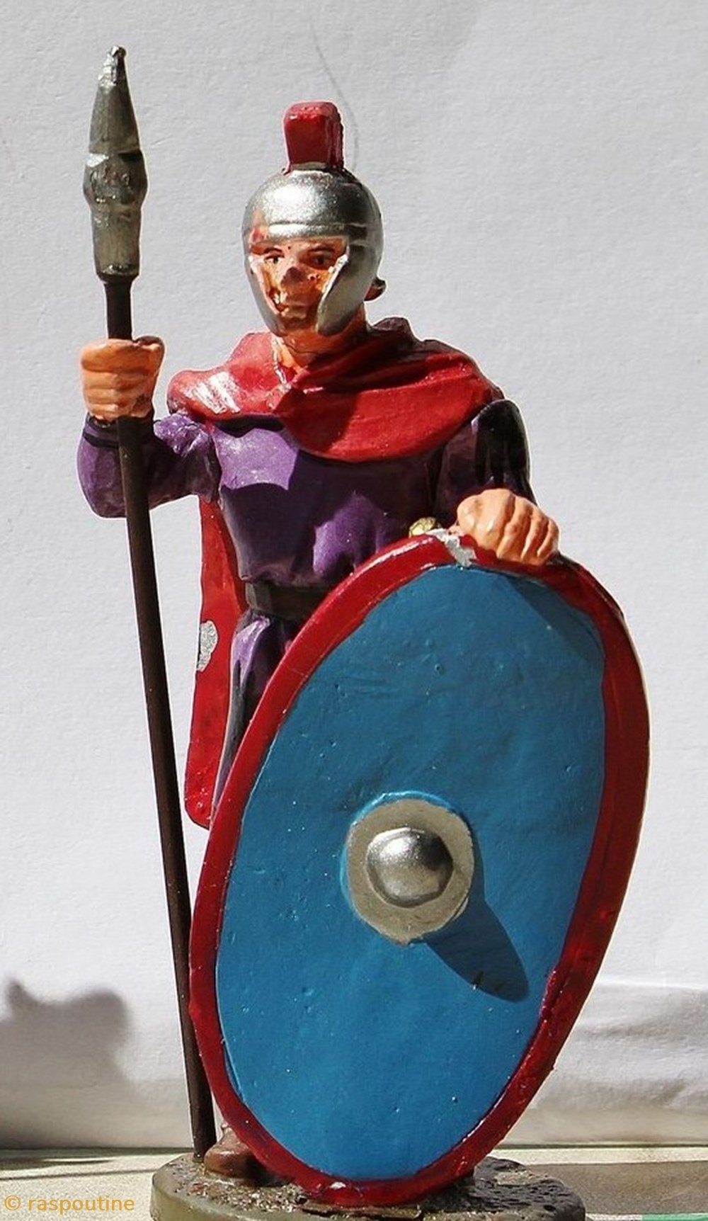 figurines historique antiquite soldat auxiliaire palatin 350 ap jc