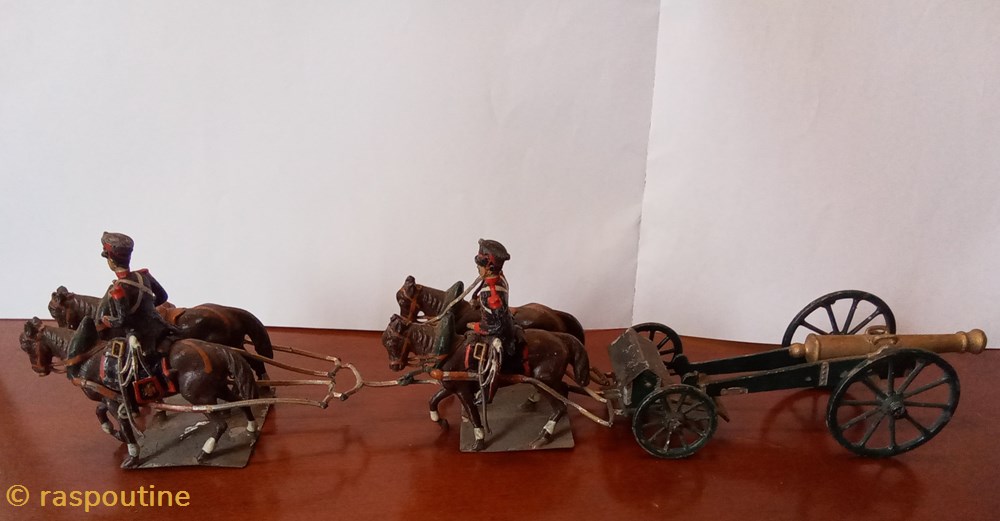 Train Dartillerie Figurines Historique Époque Napoléonienne 7980