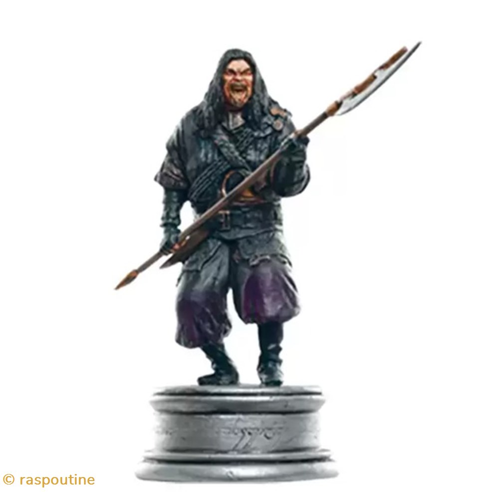 figurines jeux de plateaux seigneur des anneaux corsaire umbar pion noir