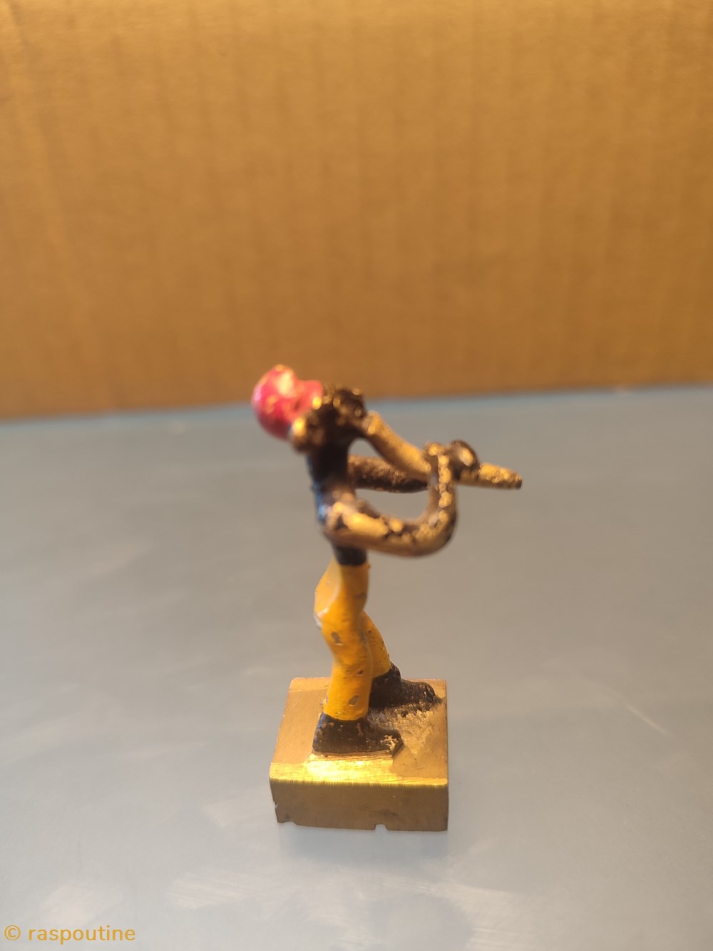 Musicien africain 2 figurines autres musicien africain