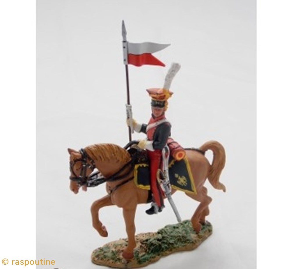 Lancier de la Jeune Garde France 1813 figurines historiques epoque napoleonienne lancier de la jeune garde france 1813