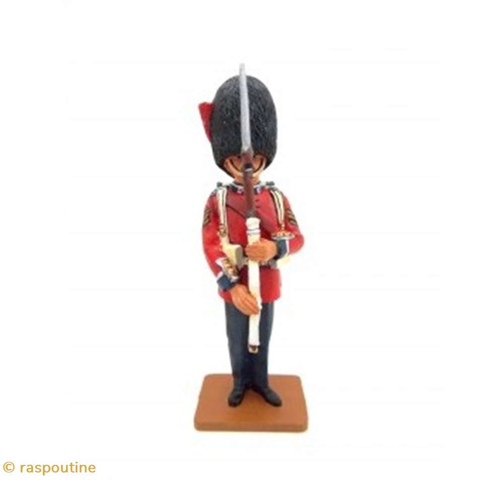 Sergent Coldstream Anglais 1914 figurines historiques premiere guerre mondiale sergent coldstream anglais 1914