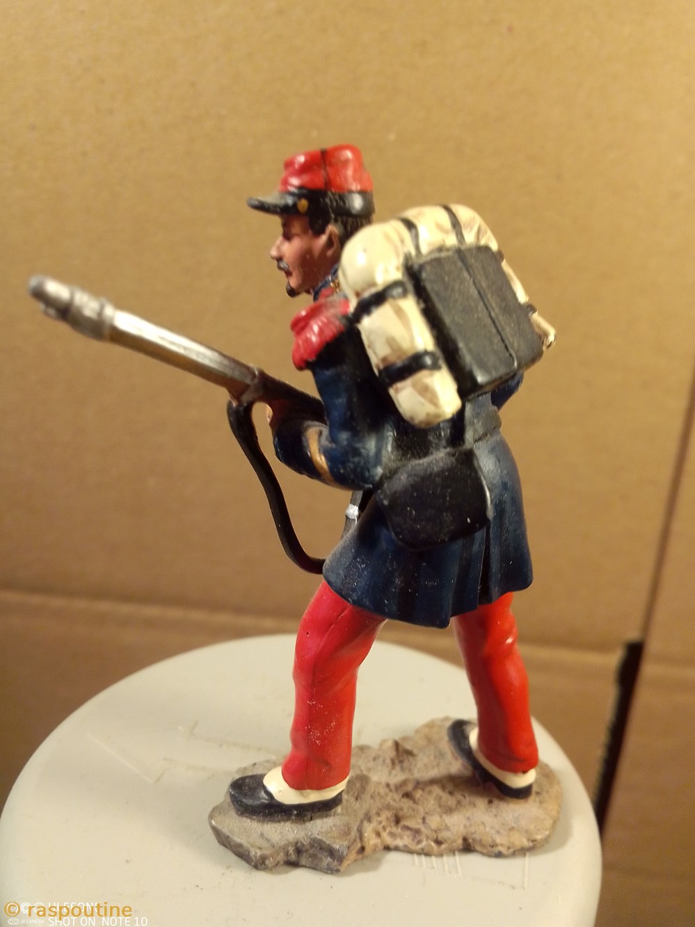 Sergent de Grenadier 2e RE 1859 figurines historiques legion etrangere sergent de grenadier 2e re 1859