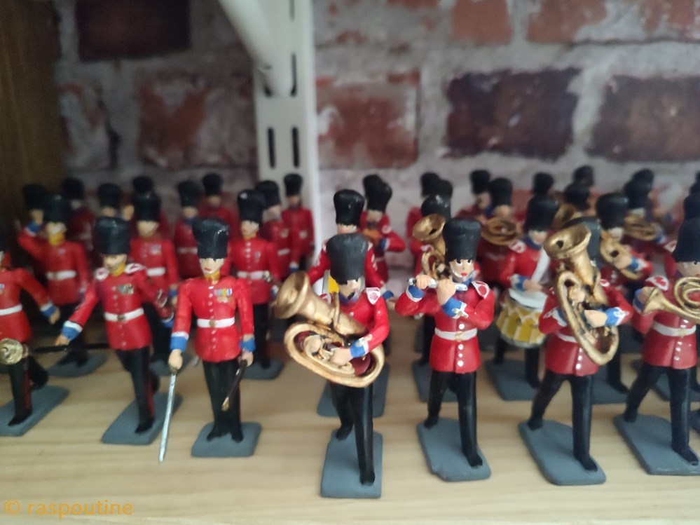 figurines historiques divers soldats anglais