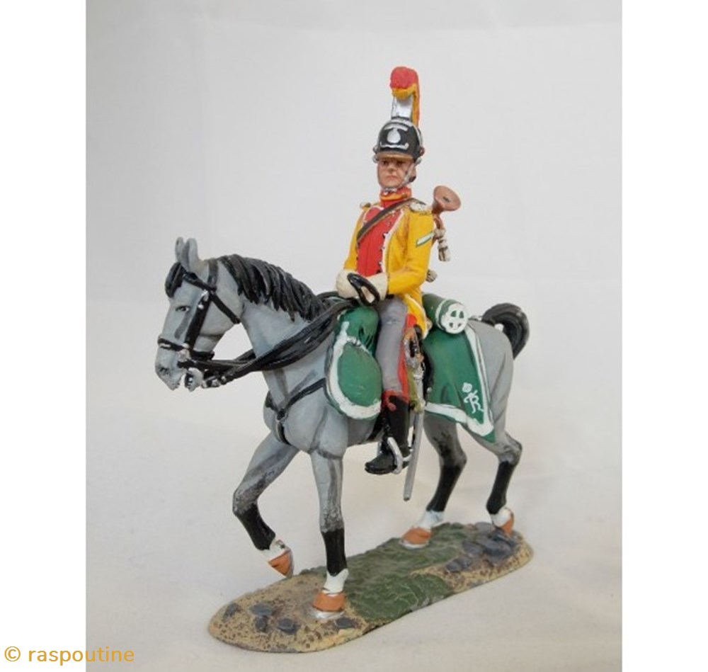 Homme de Troupe Wurttemburger - Chasseur à Cheval du Roi - 1809 figurines historiques epoque napoleonienne homme de troupe wurttemburger chasseur a cheval du roi 1809
