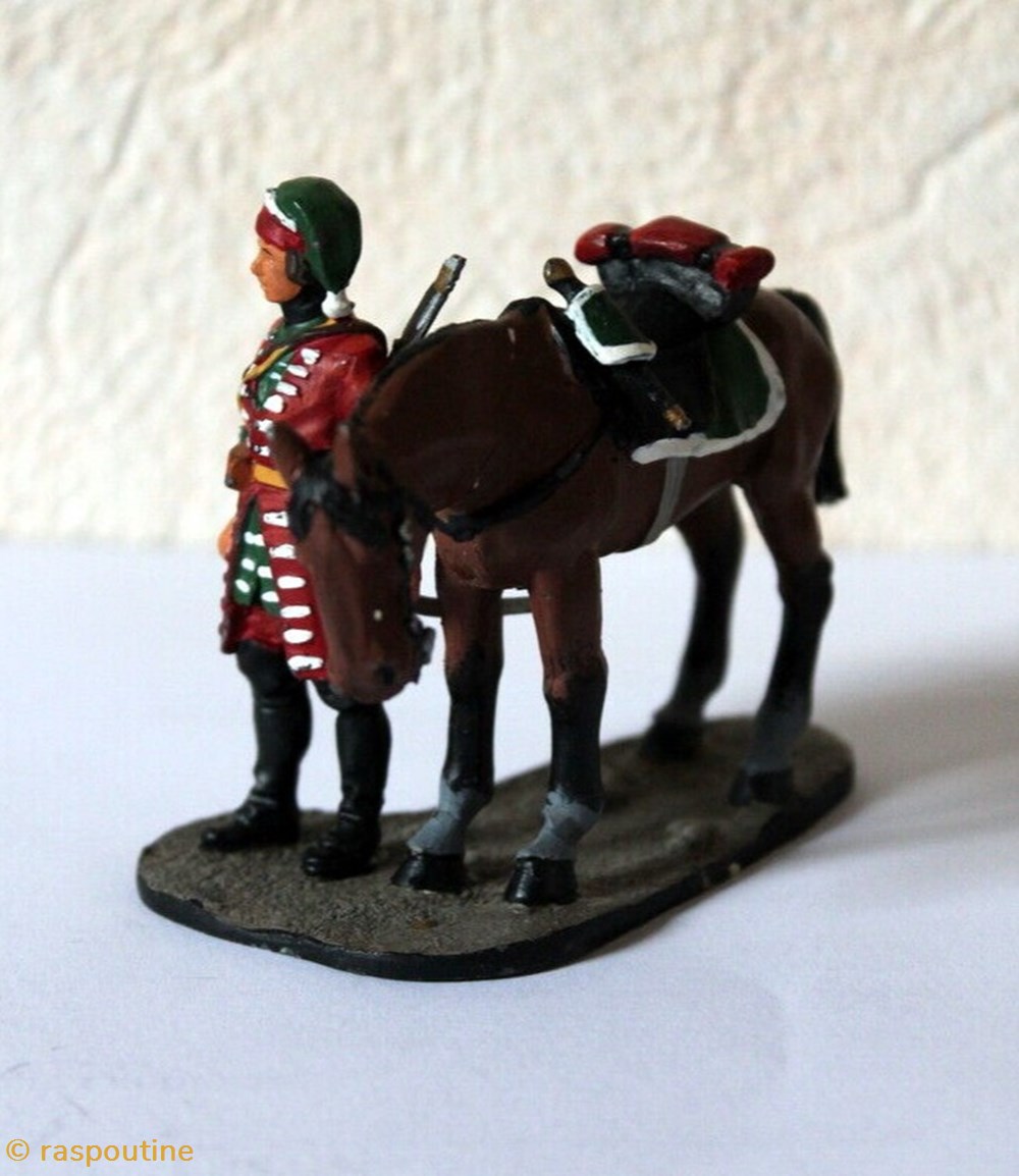 Dragon du régiments Nicolai vers 1730 2 figurines historique cavalerie dragon du regiments nicolai vers 1730