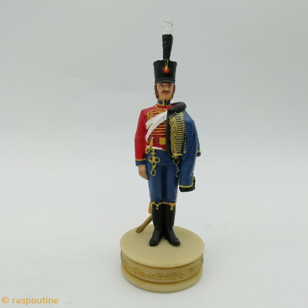 Cavalier du 9e régiment de hussards figurines historiques epoque napoleonienne cavalier du 9e regiment de hussards