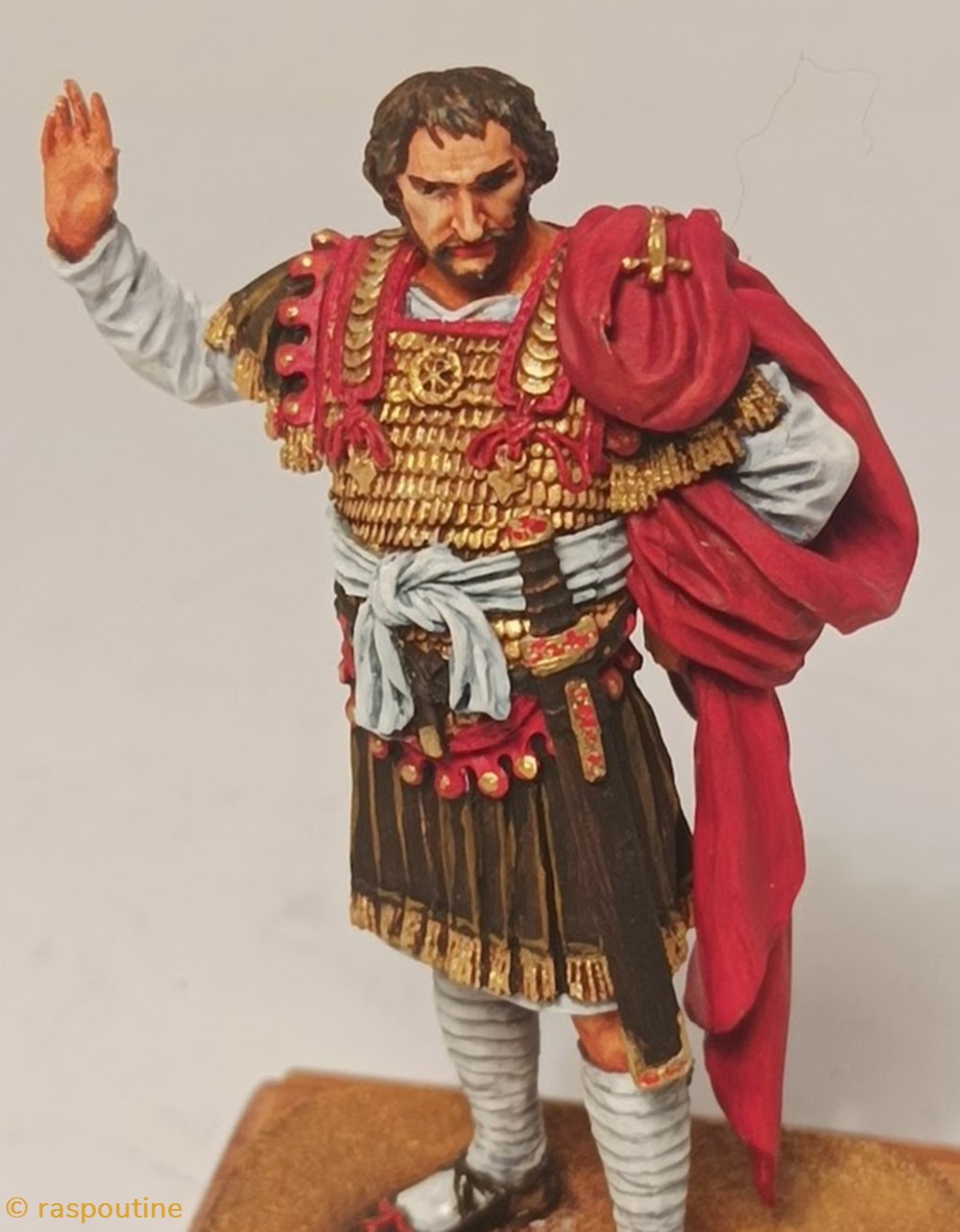 figurines historique antiquite flavius belisarius general de empire byzantin 500 565 apres j c