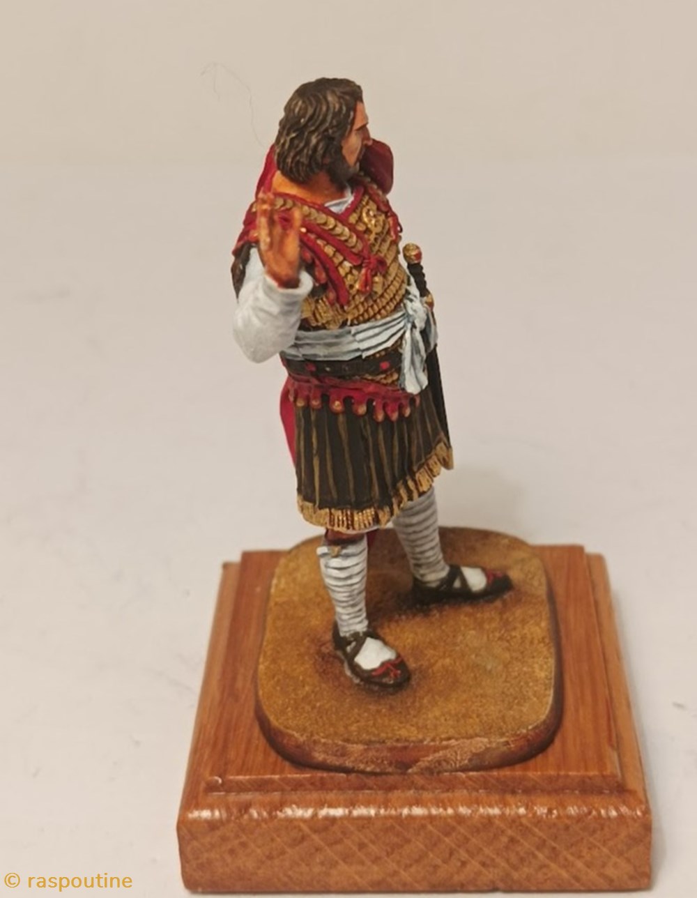 figurines historique antiquite flavius belisarius general de empire byzantin 500 565 apres j c