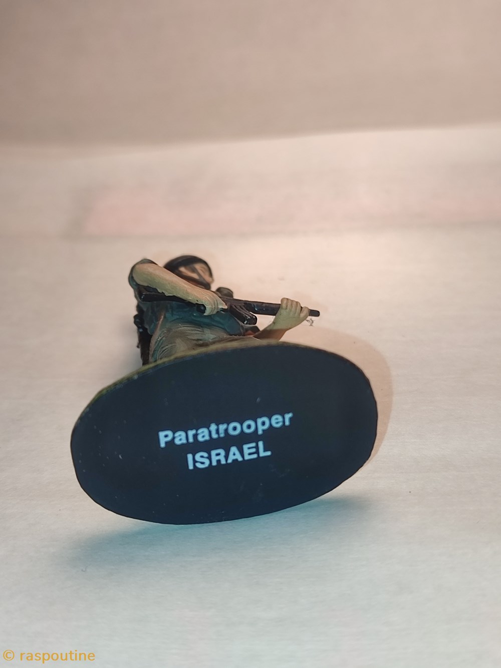 figurines historique apres guerre paratrooper israel parachutiste israel 1986