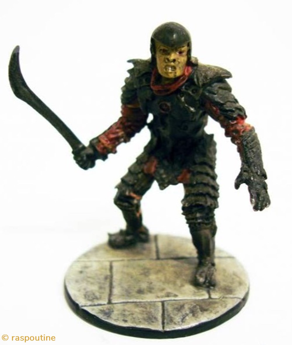 Orc de la tour de siège figurines cinema seigneur des anneaux orc de la tour de siege