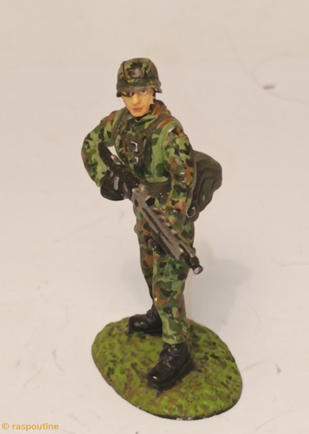 Paratrooper Germany 2000 4 figurines historique apres guerre paratrooper germany 2000