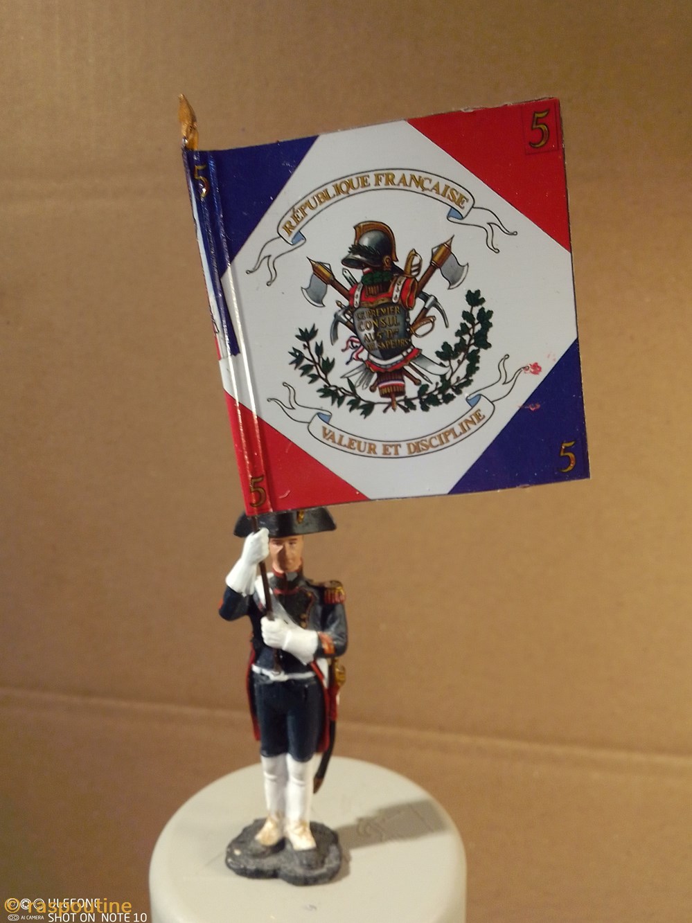 figurines historiques epoque napoleonienne 5 eme bataillon du genie1802