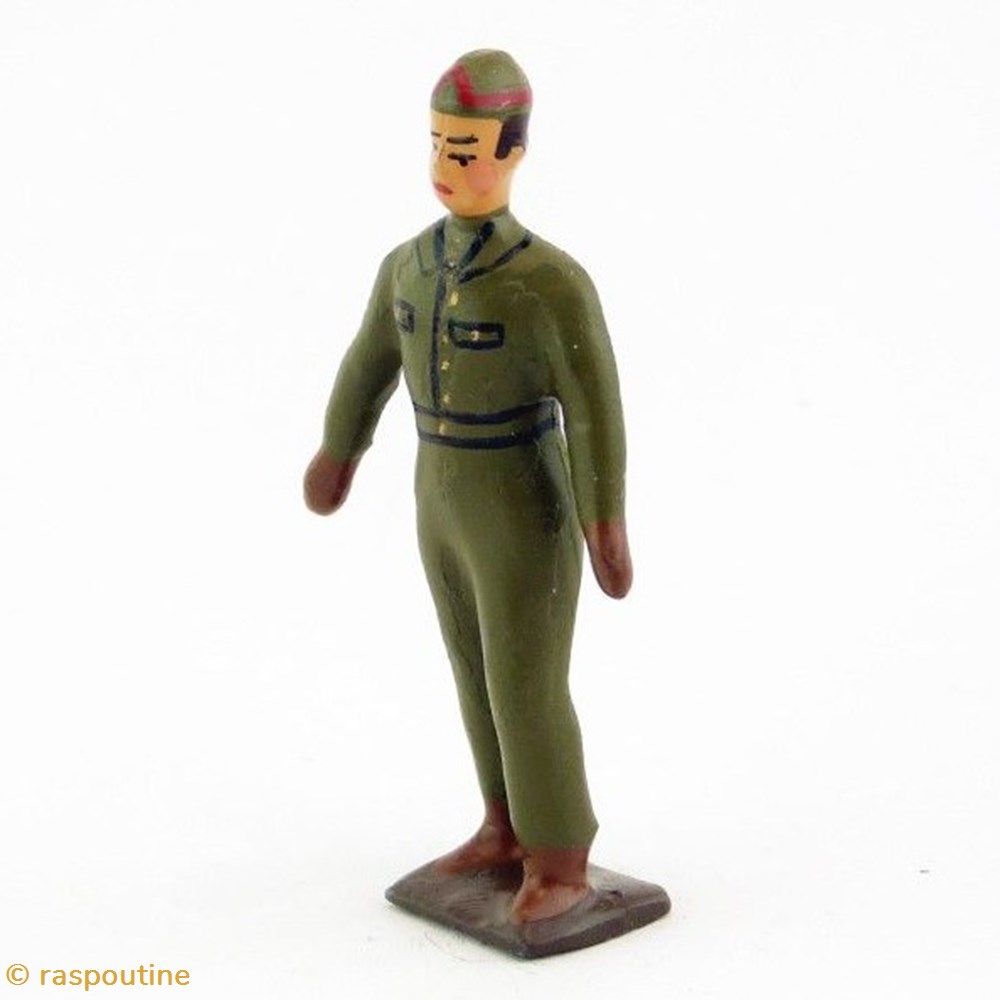 Etudiant en médecine avec tenue de travail 1945 (carabin)sur socle en bois 2 figurines historique etudiant en medecine avec tenue de travail 1945 carabin sur socle en bois