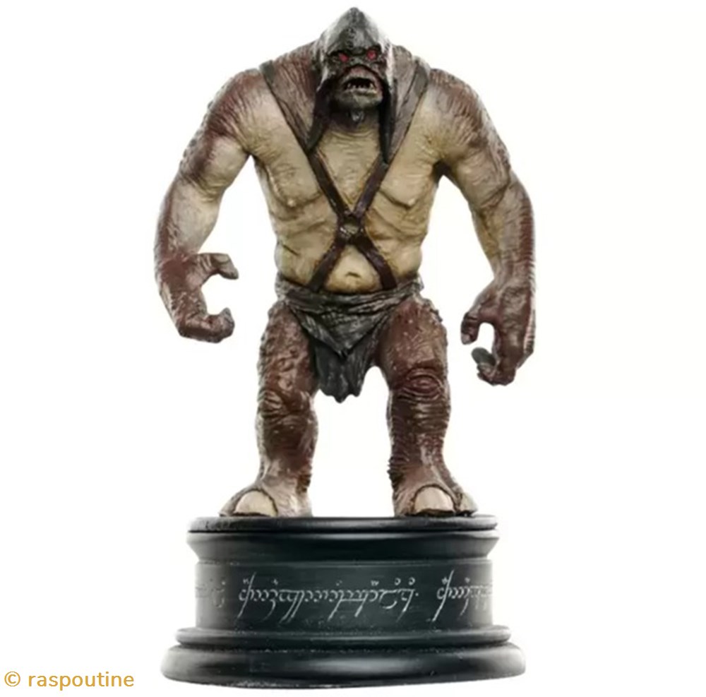 Troll de Catapulte (Pion Noir) figurines jeux plateaux seigneur des anneaux troll de catapulte pion noir