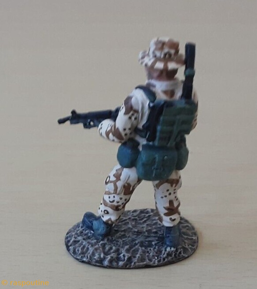 Navy Seal USA - 1991 3 figurines historique apres guerre navy seal usa 1991