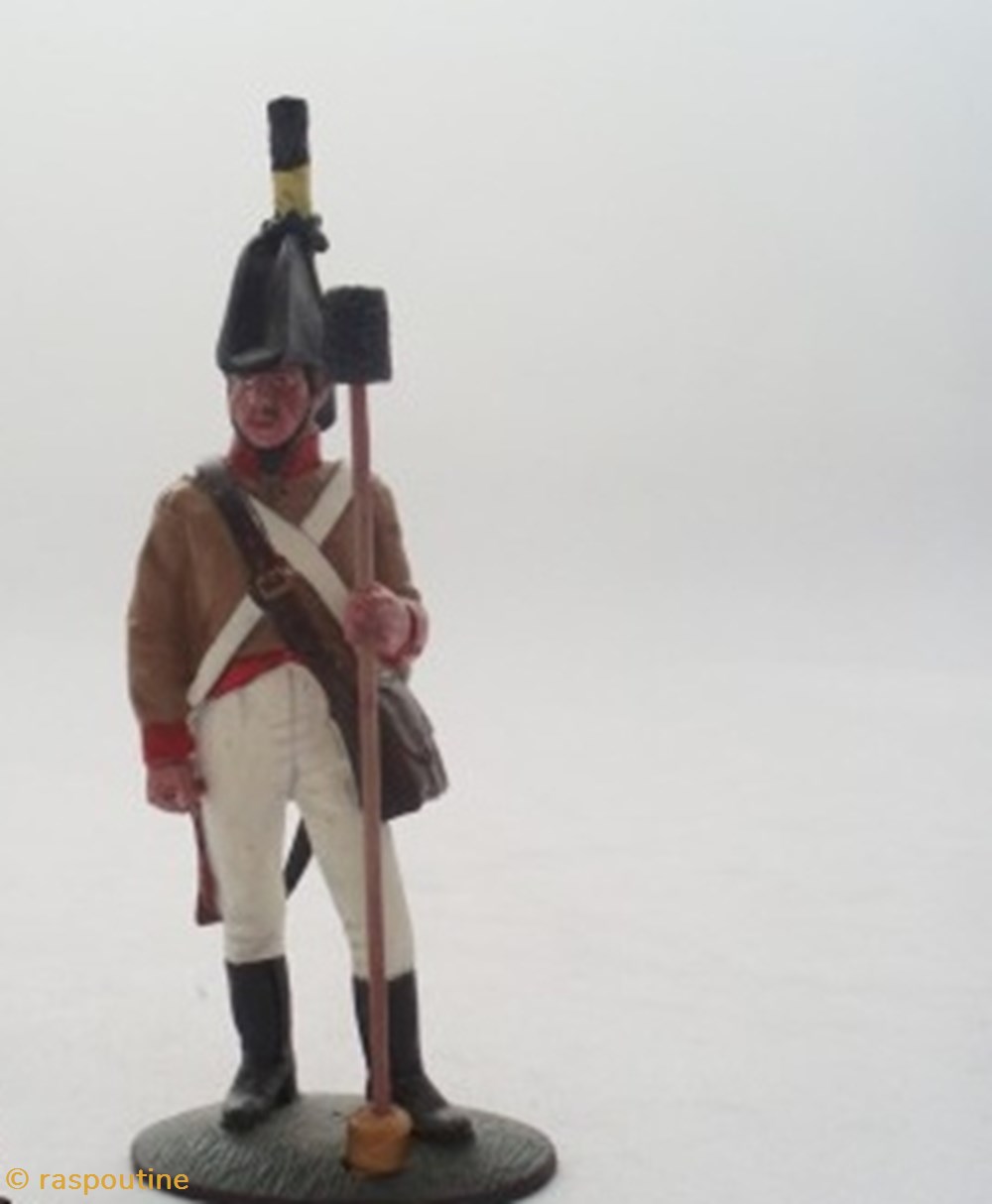 Artilleur Autrichien 1809 figurines historiques epoque napoleonienne artilleur autrichien 1809
