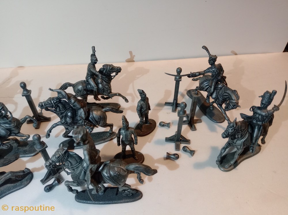 Le Carrousel premier empire 3 figurines historique epoque napoleonienne le carrousel premier empire
