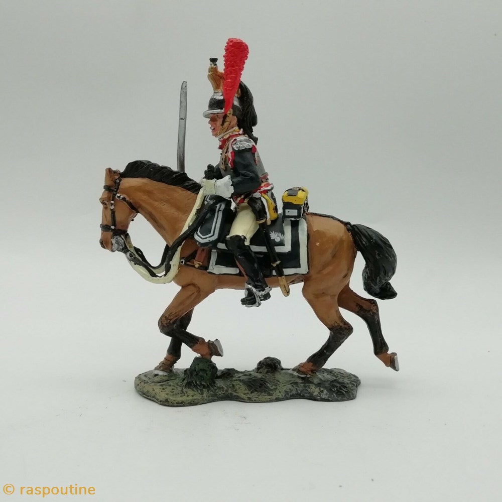 figurines historiques epoque napoleonienne officier de cuirassiers france 1809