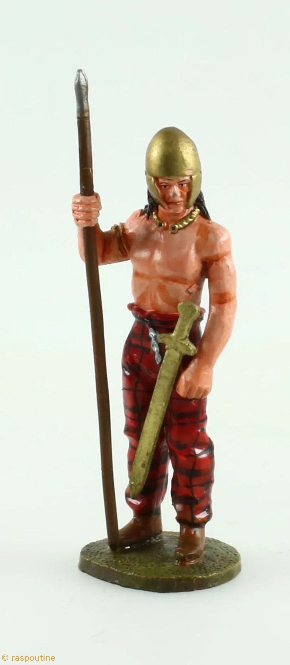 Guerrier Picte IIe siècle figurines historiques antiquite guerrier picte iie siecle