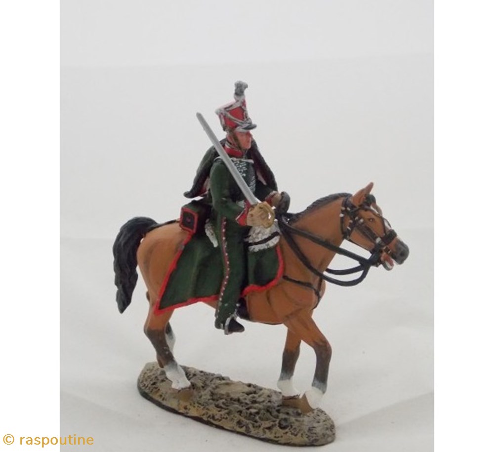 Caporal Garde d'Honneur France 1814 figurines historiques epoque napoleonienne caporal garde honneur france 1814