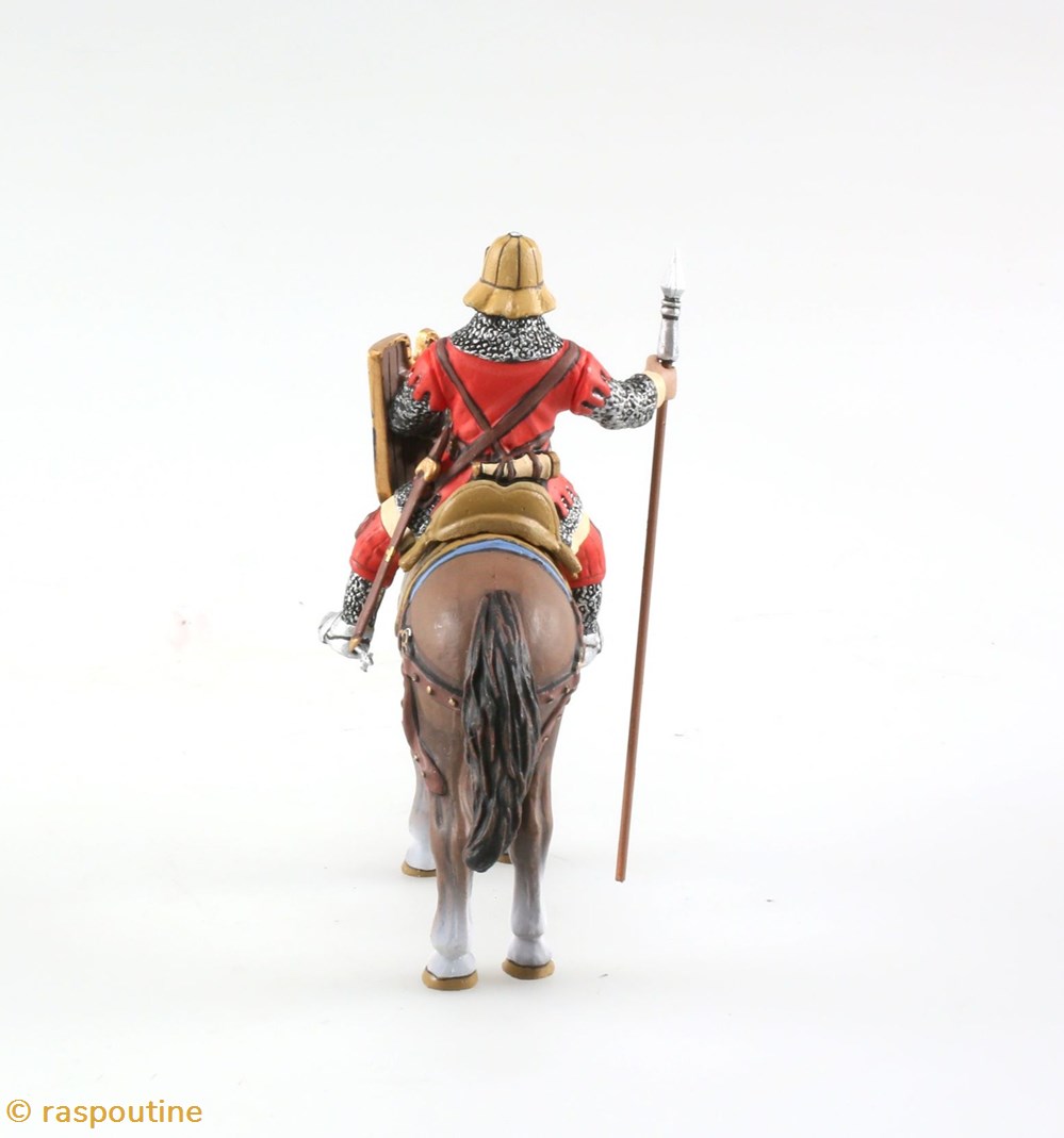 Cavalier Hongrois 13eme siècle 4 figurines historiques moyen age cavalier hongrois 13eme siecle