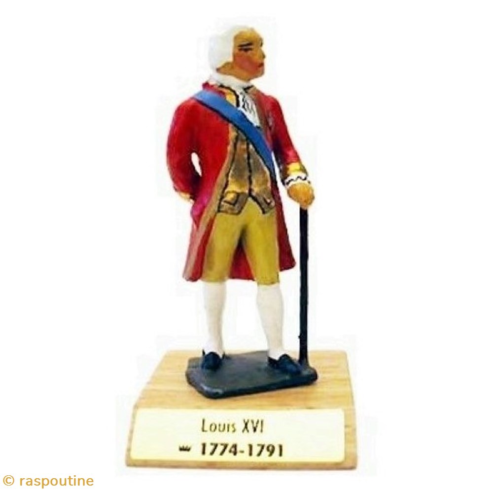 Louis XVI figurines historique revolution francaise louis xvi